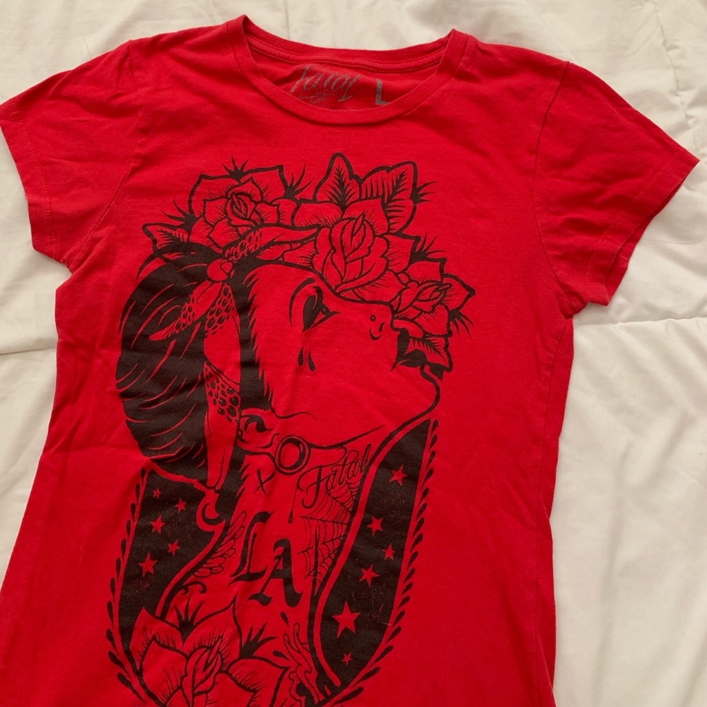 FINAL PRICE Los Angeles Fatal Chola  Tee